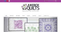 Desktop Screenshot of jukeboxquilts.com
